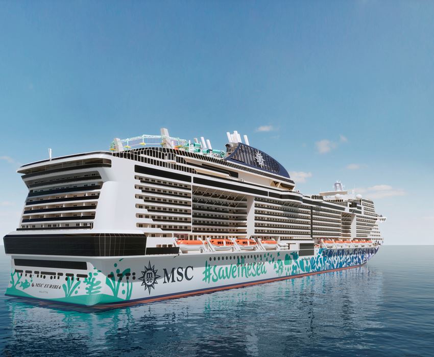 lilla Mellem Forslag MSC Euribia - et af MSC Cruises nyeste krydstogtskib | Best Travel